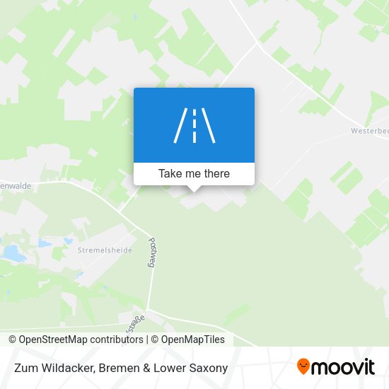 Zum Wildacker map