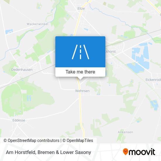 Am Horstfeld map