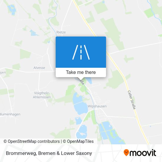 Brommerweg map