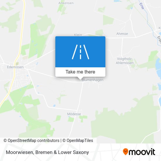 Moorwiesen map