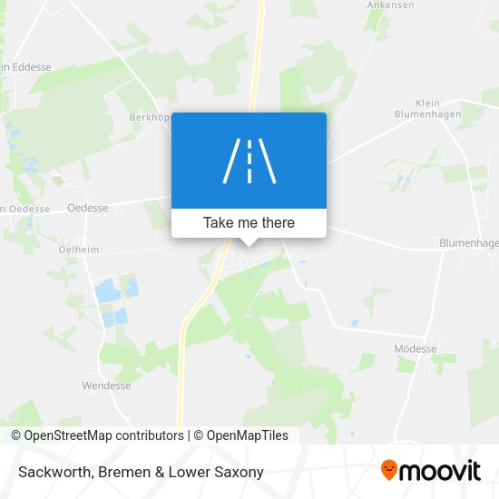Sackworth map
