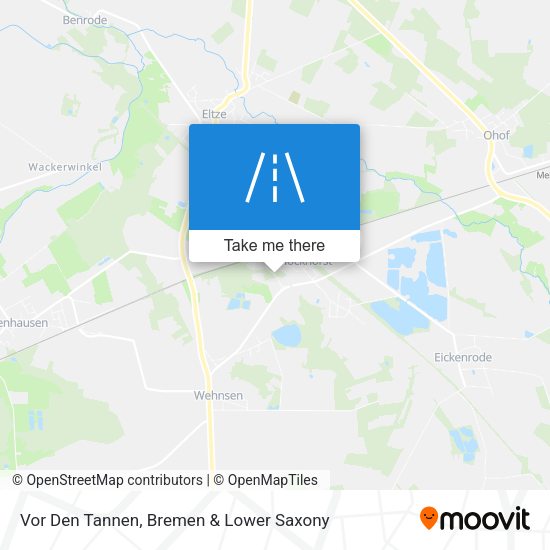 Vor Den Tannen map