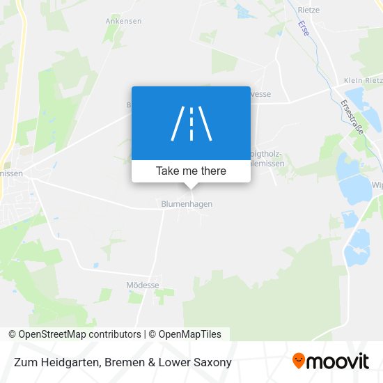 Zum Heidgarten map