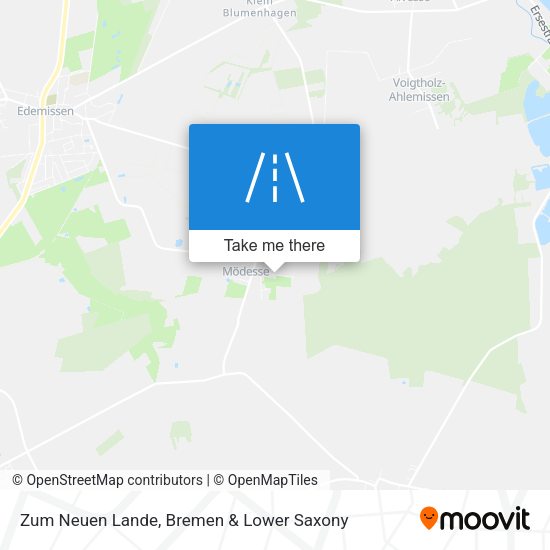 Zum Neuen Lande map