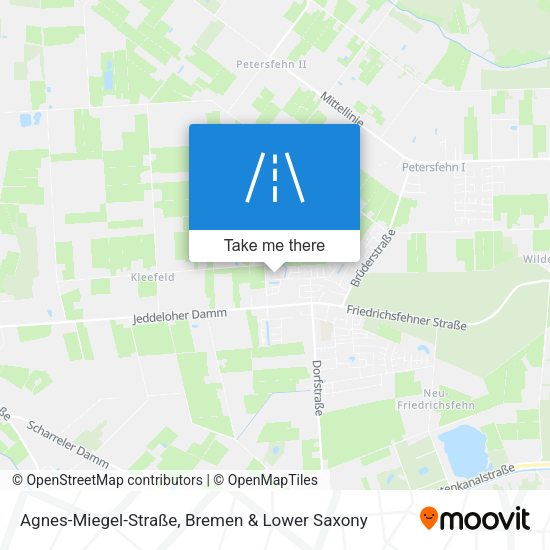 Agnes-Miegel-Straße map