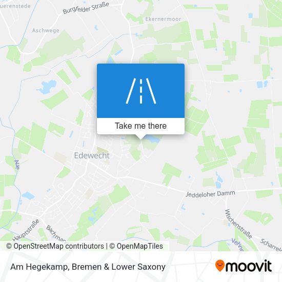Am Hegekamp map