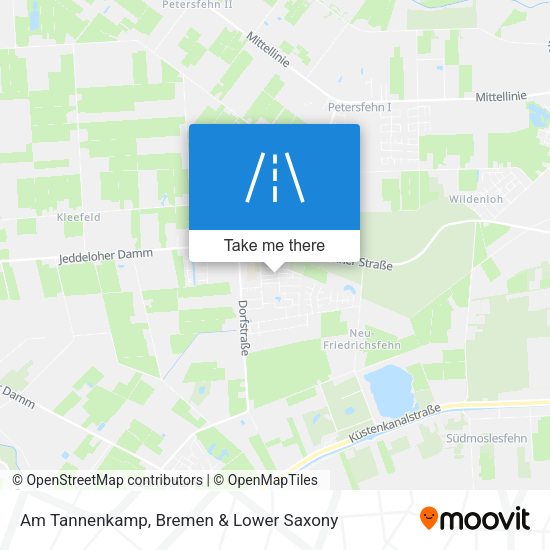 Am Tannenkamp map