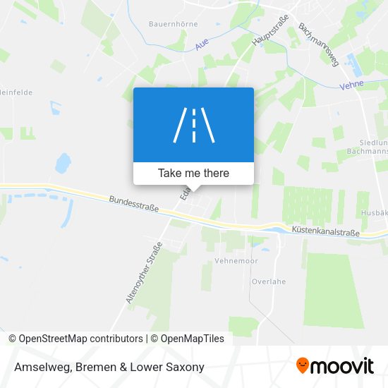 Amselweg map