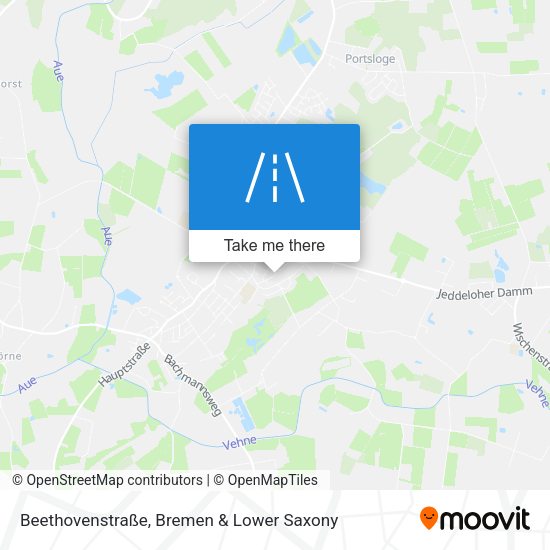Beethovenstraße map