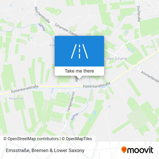Emsstraße map