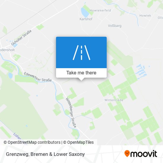 Grenzweg map