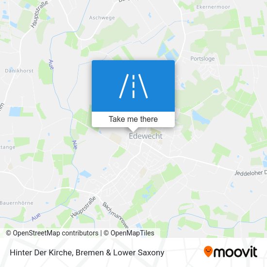 Hinter Der Kirche map