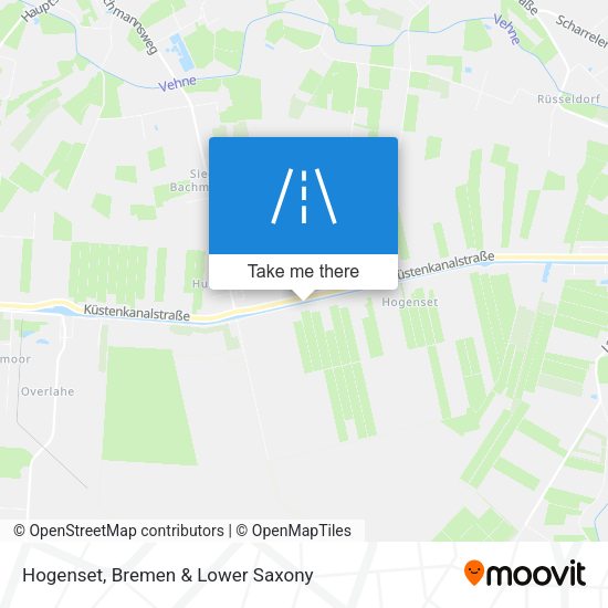 Hogenset map