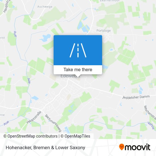 Hohenacker map