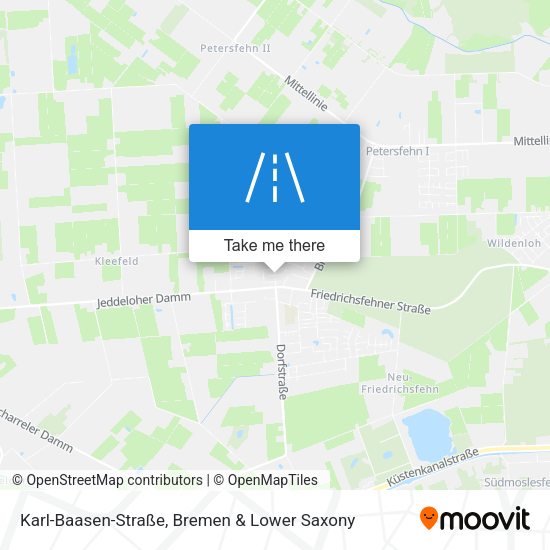 Karl-Baasen-Straße map