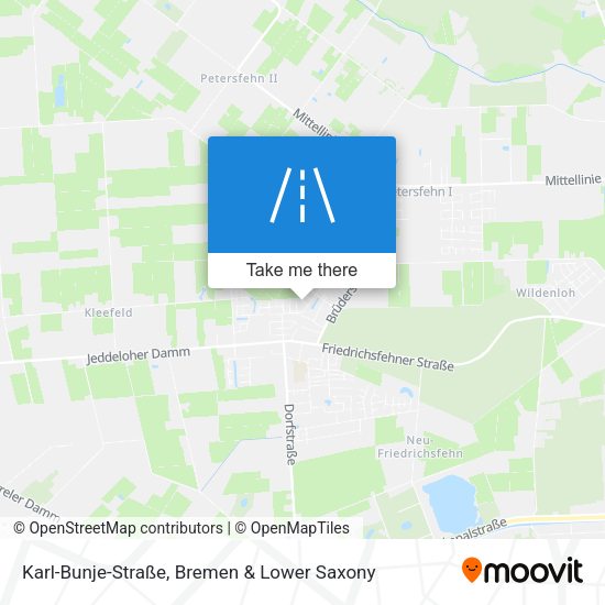 Karl-Bunje-Straße map