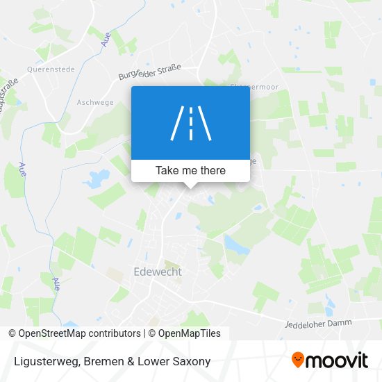Ligusterweg map