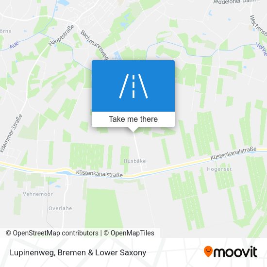 Lupinenweg map