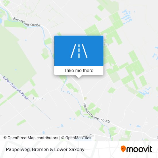 Pappelweg map