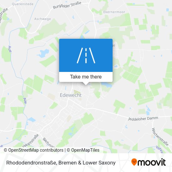 Rhododendronstraße map
