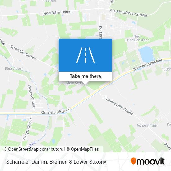 Scharreler Damm map