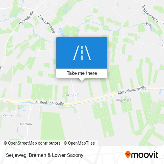 Setjeweg map