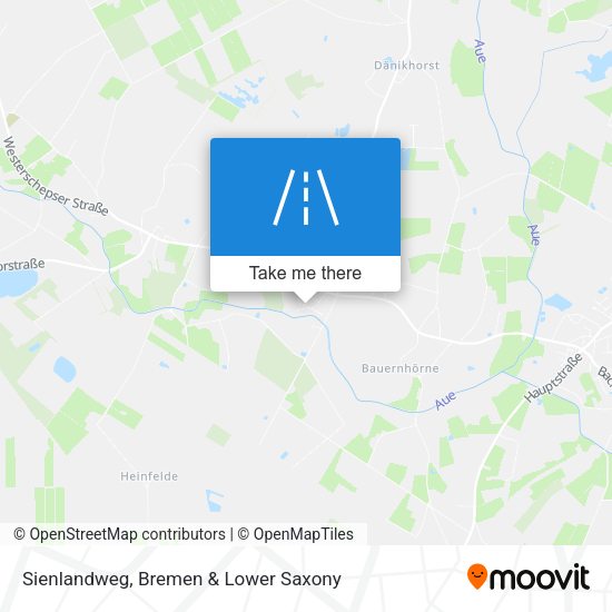 Sienlandweg map