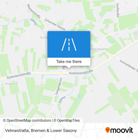 Vehnestraße map