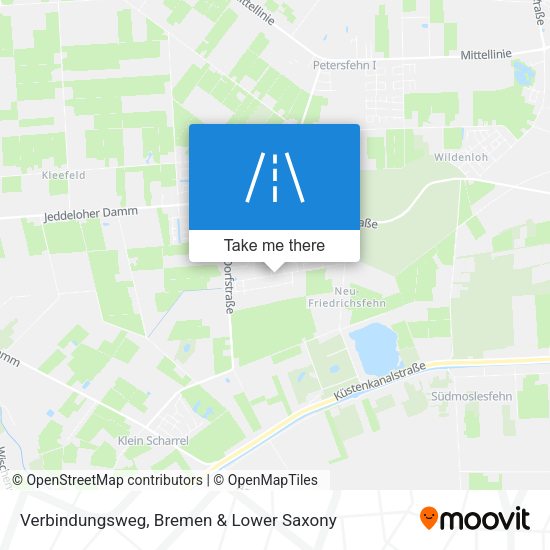 Verbindungsweg map