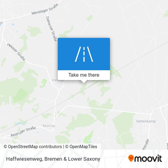 Haffwiesenweg map
