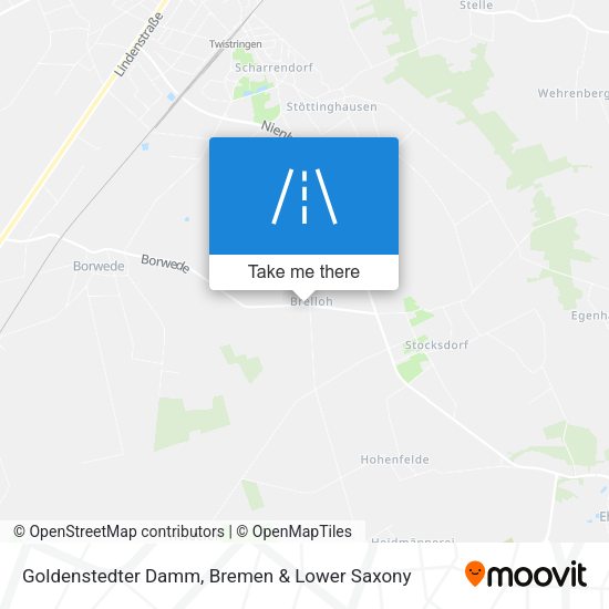 Goldenstedter Damm map