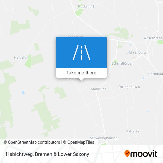 Habichtweg map