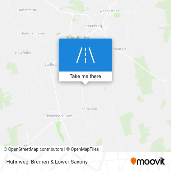 Карта Hühnweg