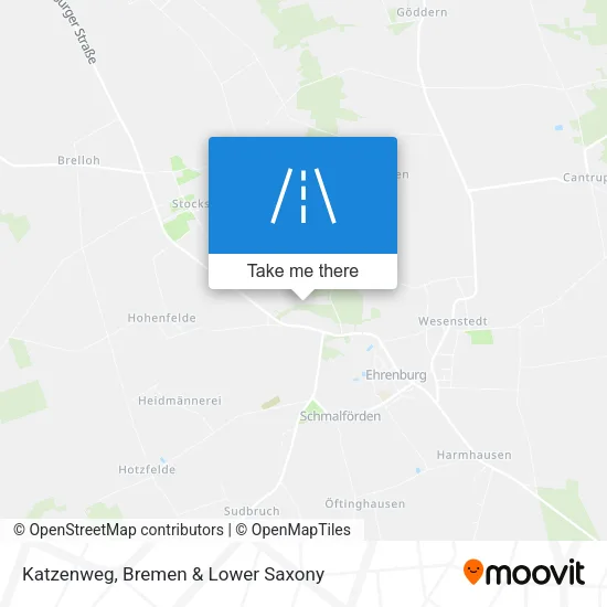 Карта Katzenweg