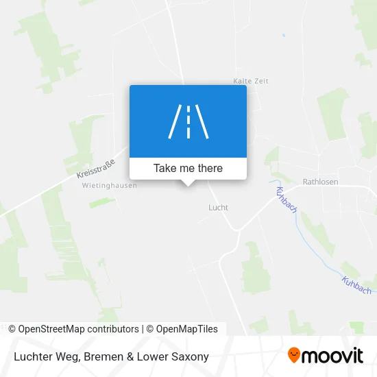 Карта Luchter Weg