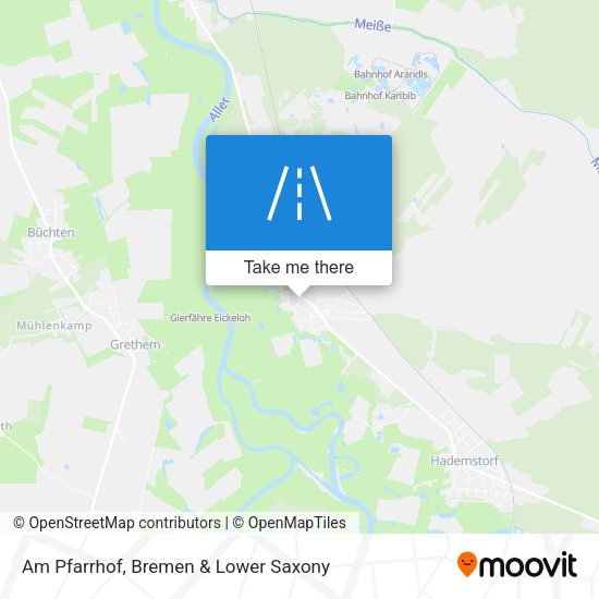 Am Pfarrhof map