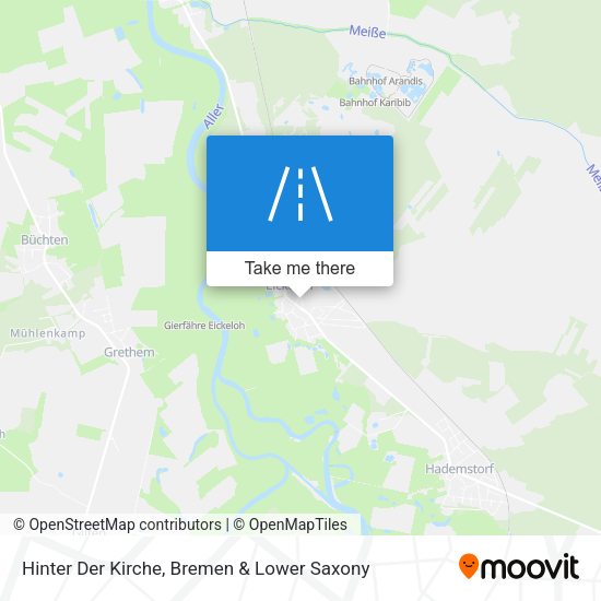 Hinter Der Kirche map