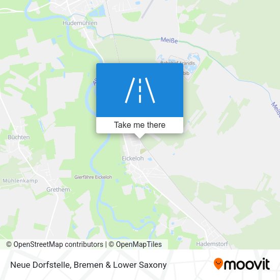 Neue Dorfstelle map