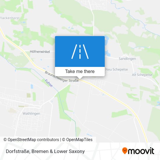 Dorfstraße map