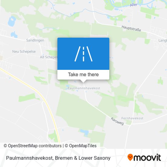 Paulmannshavekost map