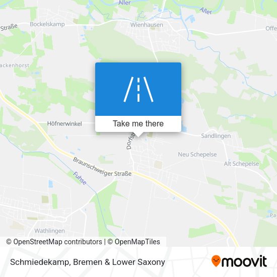 Schmiedekamp map