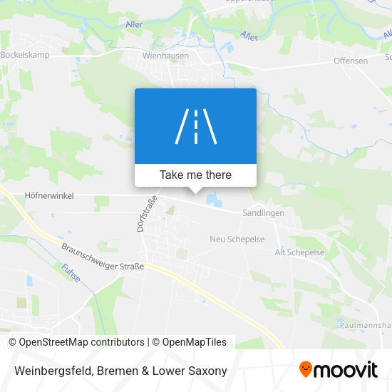 Weinbergsfeld map