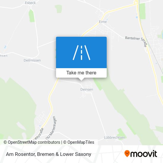 Am Rosentor map