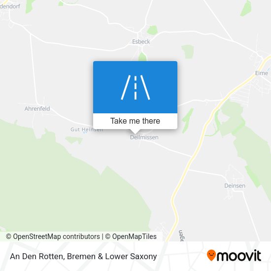 An Den Rotten map