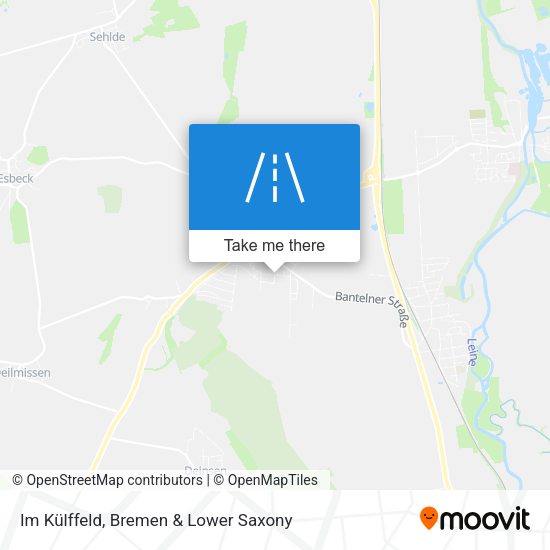 Im Külffeld map
