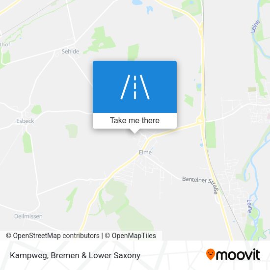 Kampweg map