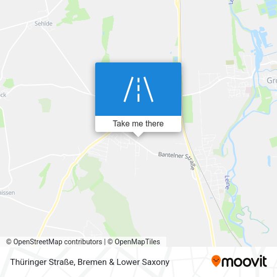 Thüringer Straße map