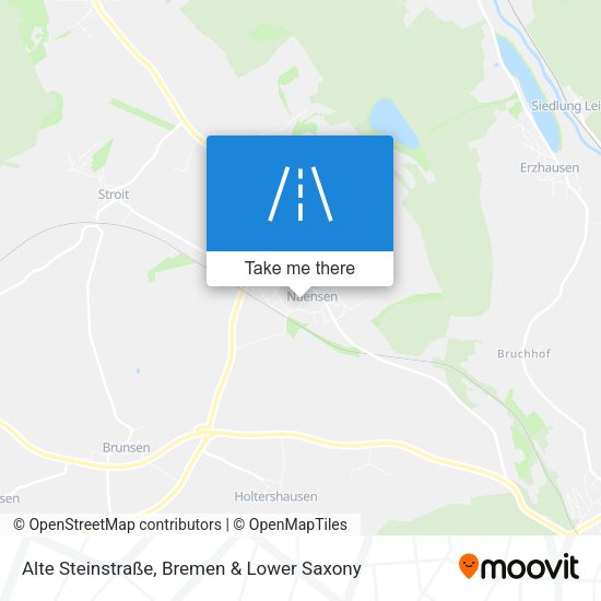 Alte Steinstraße map