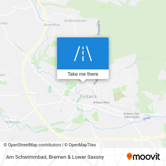 Am Schwimmbad map