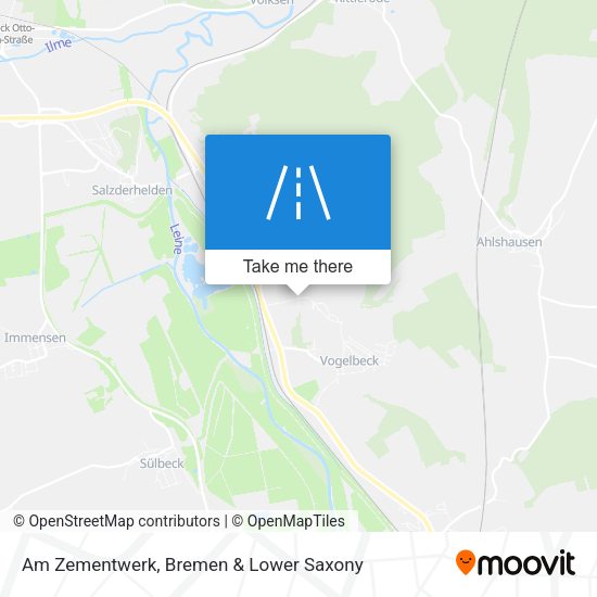 Am Zementwerk map